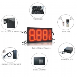 LED Petrol Price Display