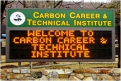 Single Red Color LED Sign